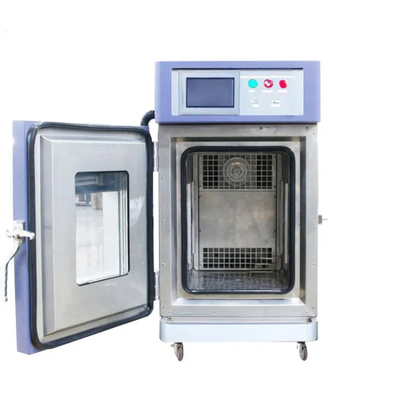 प्लास्टिक सामग्री परीक्षण के लिए छोटे जलवायु एजिंग टेस्ट चैंबर -20 ℃ ~ + 140 ℃