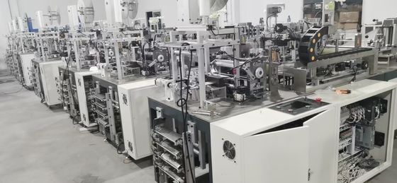 10KW डिस्पोजेबल मेडिकल मास्क निर्माण मशीन 80 - 100 पीसी / मिनट