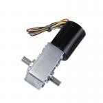 कम शोर द्विअक्षीय वर्म ब्रशलेस गियर मोटर वोल्टेज DC12V