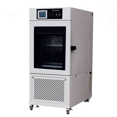 7" TFT LCD स्क्रीन के साथ प्रोग्राम करने योग्य 80L तापमान आर्द्रता कक्ष
