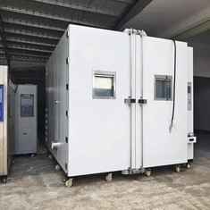 जलवायु परिवर्तन के अनुकरण के लिए 1800L वॉक-इन पर्यावरण परीक्षण कक्ष