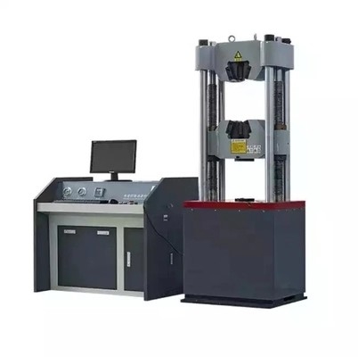 स्टील बार हाइड्रोलिक सर्वो यूनिवर्सल टेस्टिंग मशीन Utm 600KN