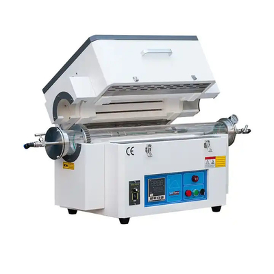 कारखाने में धातु सामग्री परीक्षण के लिए 1400 ℃ वैक्यूम ट्यूब भट्ठी का उपयोग किया जाता है