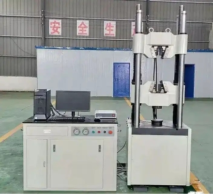 600kn यूनिवर्सल तनन परीक्षण मशीन हाइड्रोलिक सर्वो माइक्रो कंप्यूटर नियंत्रण
