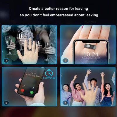 एनएक्सपी स्मार्ट सीडीएक्स एआई रिंग 0.06 किग्रा स्मार्ट ब्रेसलेट के ओएलईडी एआई चिकित्सा उपकरण