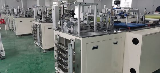10KW डिस्पोजेबल मेडिकल मास्क निर्माण मशीन 80 - 100 पीसी / मिनट